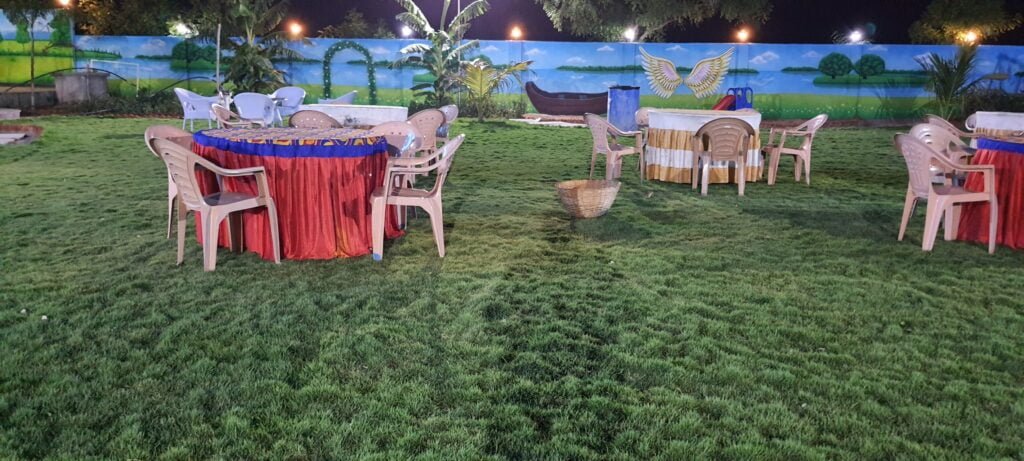 Fully-Equipped Farmhouse Retreat with Pool and Games at Shamirpet