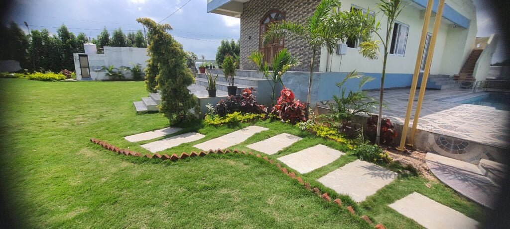 Fully-Equipped Farmhouse Retreat with Pool and Games at Shamirpet