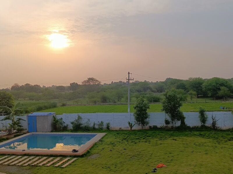 Cozy Farmhouse with Pool and Modern Comforts Near Nagaram