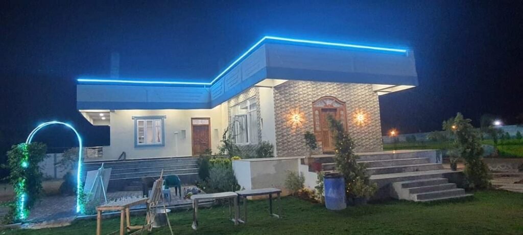 Fully-Equipped Farmhouse Retreat with Pool and Games at Shamirpet